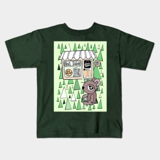 Ugly Cute Nail Salon Bear Kids T-Shirt